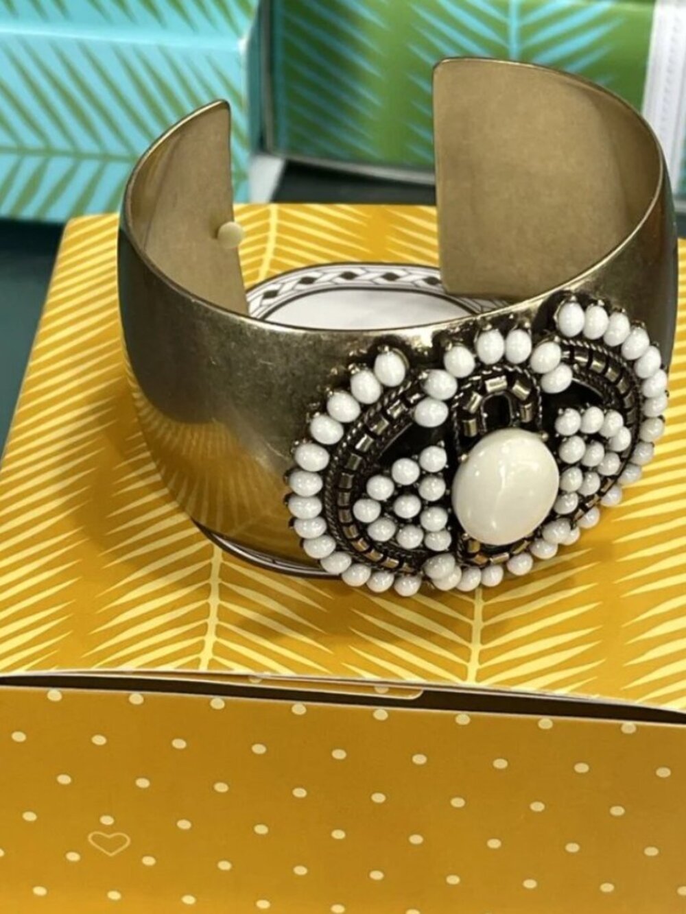 Stella & Dot Havana Cuff bracelet